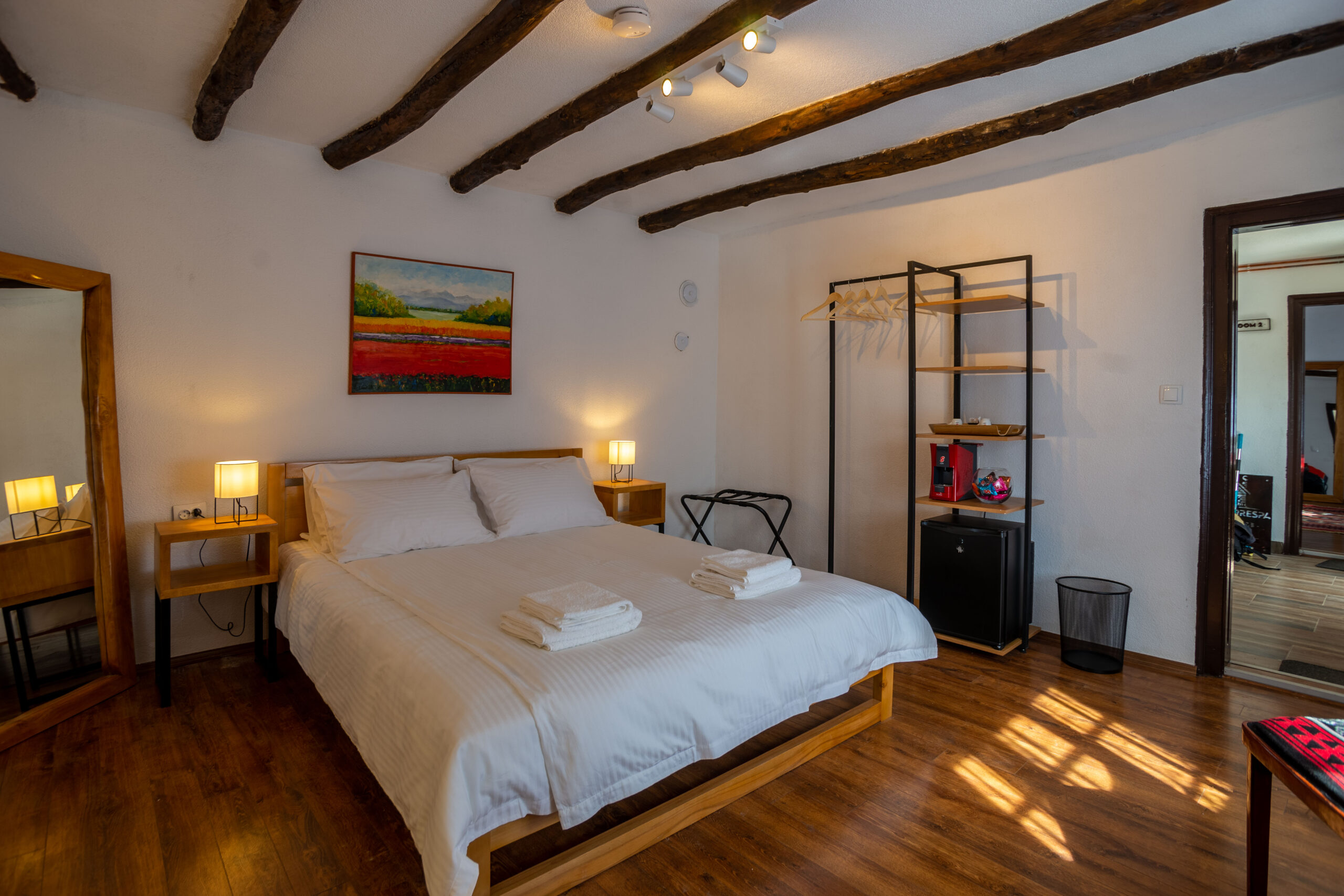 apartment interior on sunlight